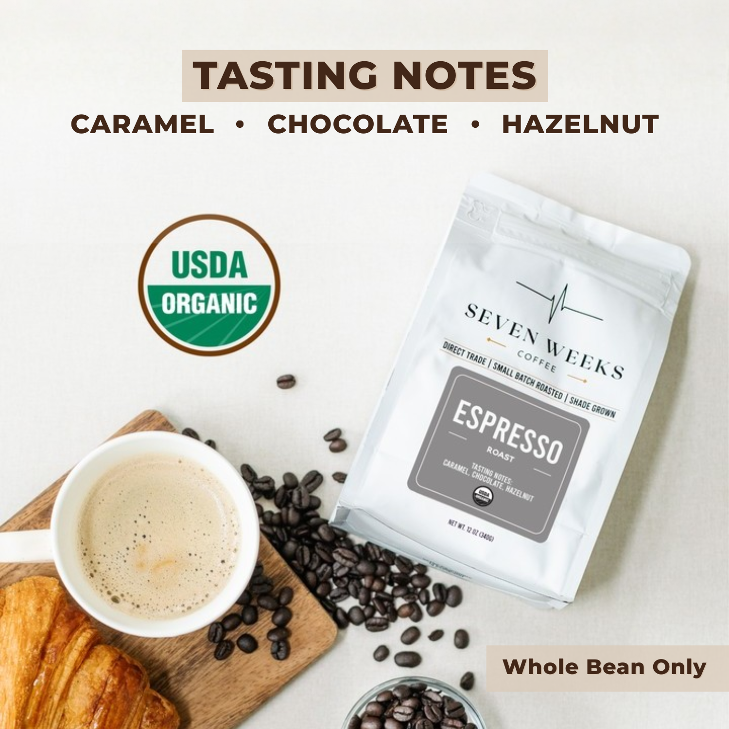 Espresso USDA Organic – Seven Weeks Coffee